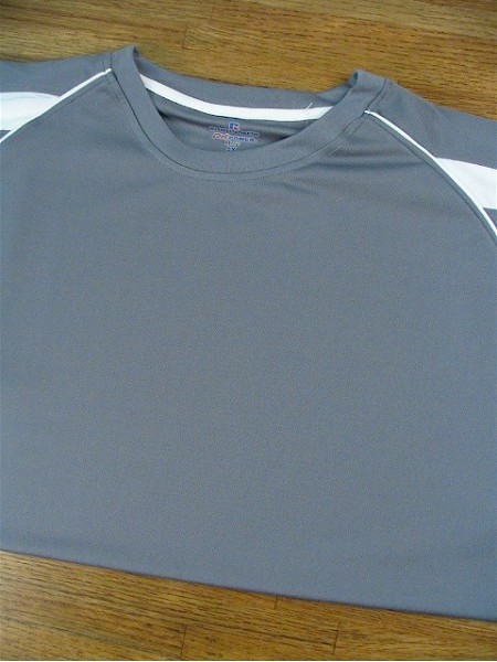 #188214. 4XL BIG. GREY Retail $  34.00 Dri Power Crew by RUSSELL. 2-TONE DRI POWER CREW Whs A:  1 FBA:  1
