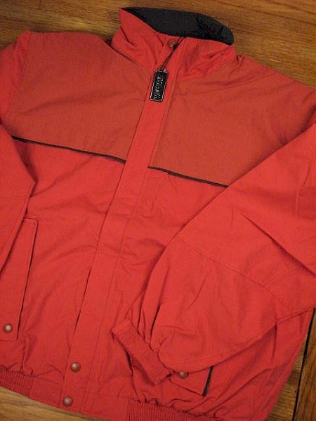 #333320. L TALL. RUST Retail $  69.00 Outerwear by D'AVILA. FASHION MICROFIBER Whs A:  2