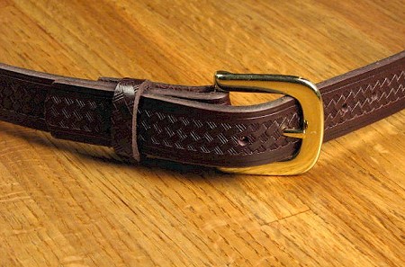 #127794. 70 . BROWN Retail $  35.00 Belts by MARK WOLF. BASKET WEAVE 1-1/4 Whs A:  1