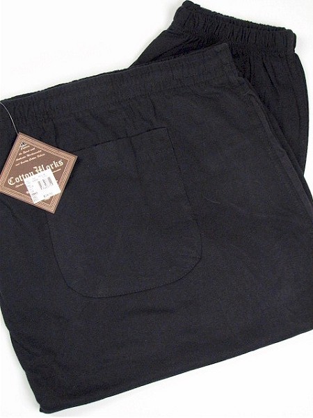 #346575. 3XL BIG. NAVY Retail $  28.00 Jersey Knit Pants by COTTON WORKS. JERSEY PANT Whs A:  4