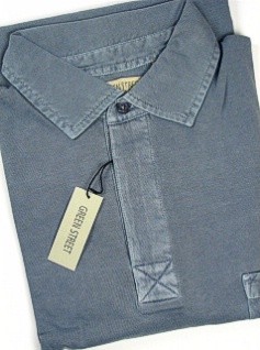 #334666. 3XL TALL. BLUE Retail $  45.00 Long Sleeve by GREEN STREET. JERSEY SOLID RUGBY Whs A:  4