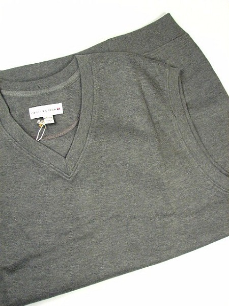 #357492. 2XL TALL. CHARCOAL Retail $  79.50 Sweaters by CUTTER BUCK. JOURNEY SUPIMA VEST Whs A:  1