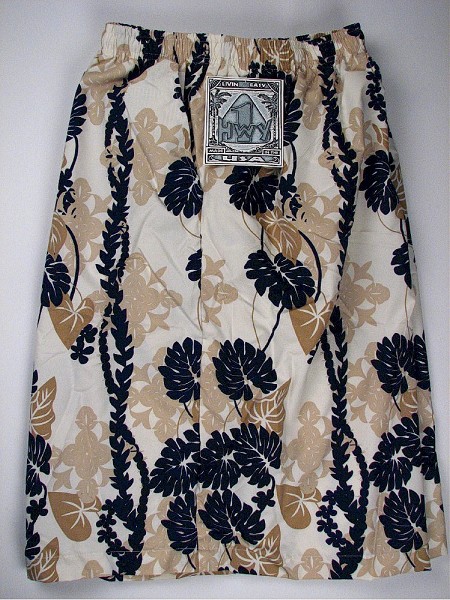 #353104. 6XL BIG. TAN Retail $  58.00 Swim Wear by HIGHWAY ONE. MFIBER TROPICAL TRUNK Whs A:  3