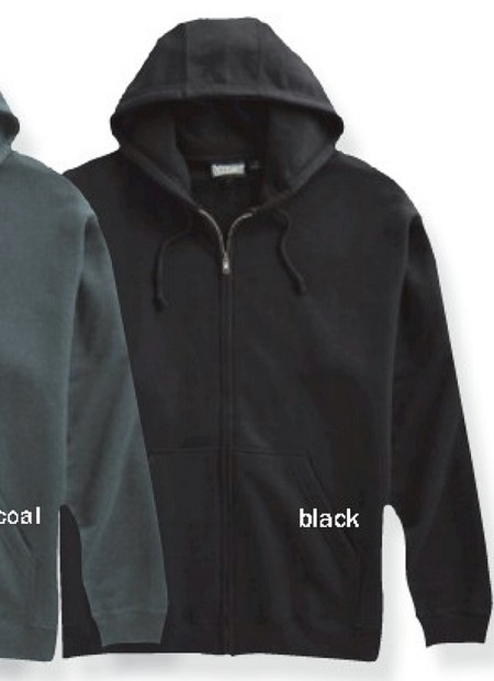 #343372. L TALL. BLACK Retail $  38.00 Athletic Crew by WHITE MOUNTAIN. PULLOVER HOODIE Whs A:  2
