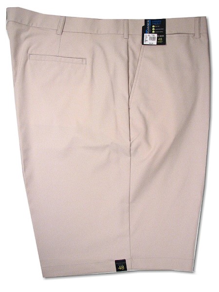 #039114. 52 . STONE Retail $  58.00 Shorts by ROUNDTREE YORK. STRETCH FLAT FRONT Whs A:  7