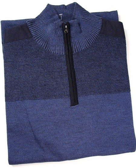 #134172. 2XL TALL. NAVY Retail $  69.00 Sweaters by CELLINI. LS 1/4 ZIP SWEATER Whs A:  2