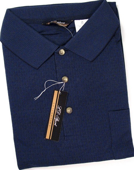 #242909. XL TALL. CADET Retail $  45.00 Long Sleeve by LD SPORT. LNG SLV JACQUARD KNIT Whs A:  2