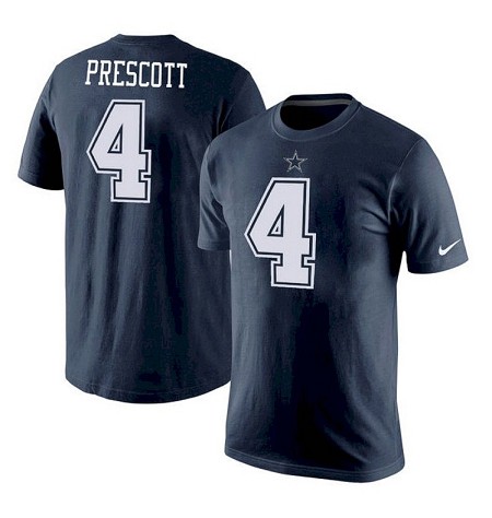 #274795. 2XL TALL. NAVY Retail $  55.00 Short Sleeve Tee by DALLAS COWBOYS. PRESCOTT TEE Whs A:  1 FW:  1