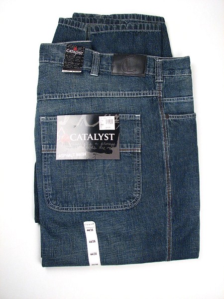 #221566. 48 38. BLUE Retail $  79.50 Cotton Jean by CATALYST. FASHION JEAN Whs A:  1