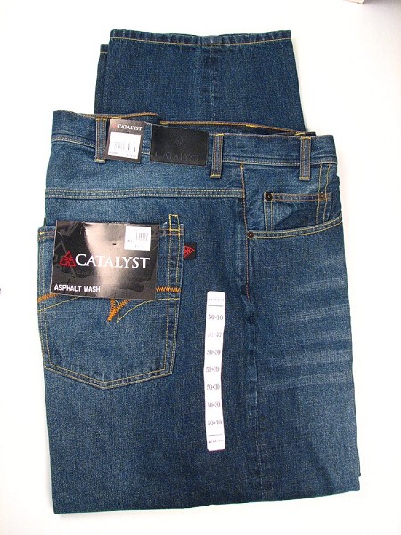 #156552. 50 30. NAVY Retail $  79.50 Cotton Jean by CATALYST. COTTON DENIM JEAN FW:  1
