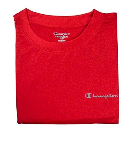 #038810. 3XL TALL. SCARLET Retail $  36.00 Dri Power Crew by CHAMPION. BASIC SWIM TEE Whs A:  6