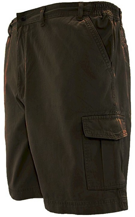 #016328. 52 . BROWN Retail $  50.00 Shorts by FULL BLUE. SIDE-ELASTIC CARGO Whs A:  8