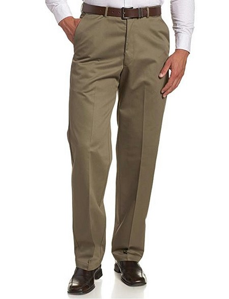 #098397. 50 32. BARK Retail $  65.00 Cotton Casual Pants by HAGGAR COMPANY. WORK TO WEEKEND PLAIN Whs A:  2