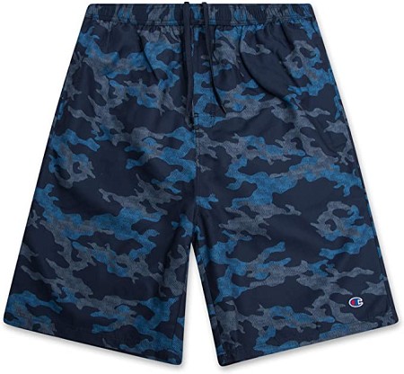 #014832. 6XL BIG. NAVY Retail $  38.00 Swim Wear by CHAMPION. CAMOFLOUGE SWIM TRUNK Whs A:  8