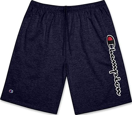 #010384. 3XL BIG. NAVY Retail $  30.00 Fleece Shorts by CHAMPION. SCRIPT SHORT Whs A:  7