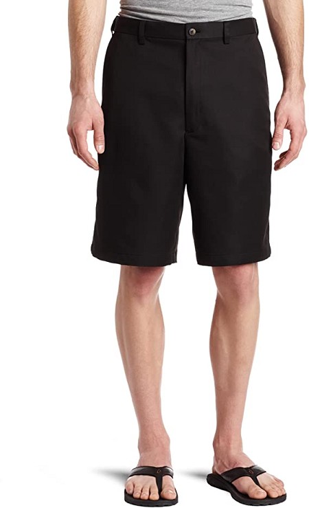 #305877. 52 . BLACK Retail $  60.00 Shorts by HAGGAR COMPANY. PLN COOL 18 SHORT Whs A:  3