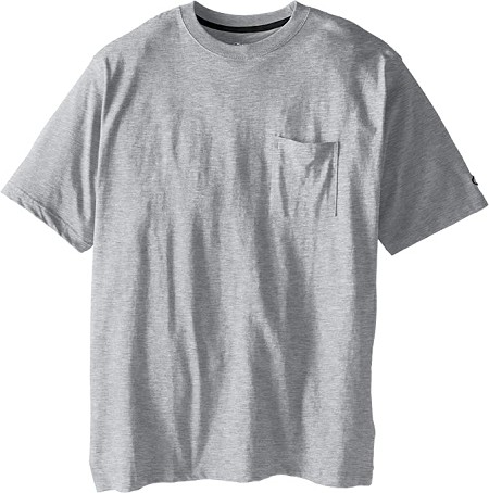 #323275. 3XL TALL. HEATHER POCKET TEE Short Sleeve Tee by CHAMPION. Whs A: 11