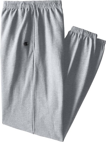 #315135. L TALL. HEATHER Retail $  45.00 Fleece Pants by CHAMPION. FLEECE PANT Whs A:  3