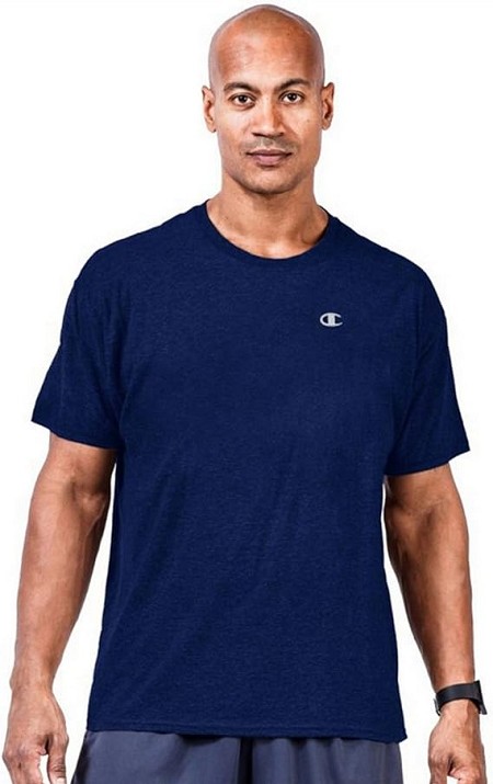 #139641. 3XL TALL. NAVY Retail $  28.00 Short Slv No Pocket by CHAMPION. NON-POCKET TEE Whs A: 26