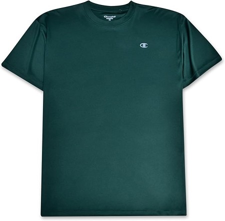 #139232. XL TALL. DK GREEN Retail $  29.00 Short Slv No Pocket by CHAMPION. NON-POCKET TEE Whs A:  4