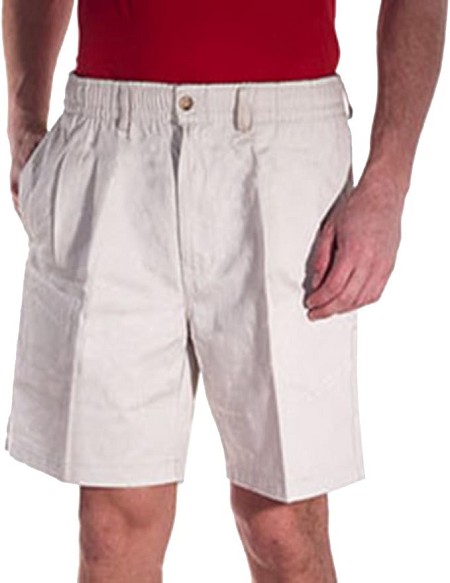 #116633. 64 . WHITE VINTAGE TWILL SHORT Shorts by CREEKWOOD. Whs A:  2