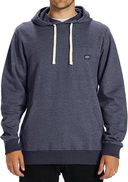 #329011. 6XL BIG. NAVY JERSEY HOOD AMZ Athletic Misc. by BILLABONG. Whs A:  2