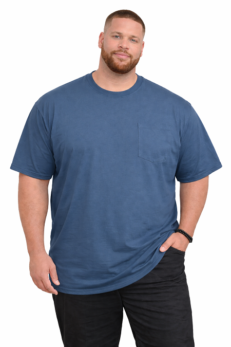 #183972. 6XL TALL. AIRFORCE POCKET TEE Short Sleeve Tee by FALCON BAY. Whs A: 12