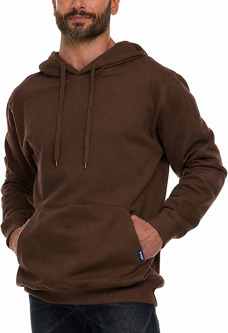 #016667. 3XL TALL. BROWN Retail $  49.00 Athletic Crew by WRANGLER. FLEECE HOOD Whs A:  2